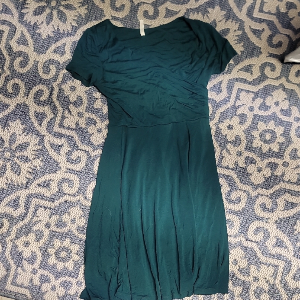Modcloth Green Gilli Dress - Large